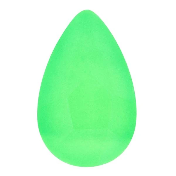 Bling! 2300 Pear Flatback Electric Green 8x5mm