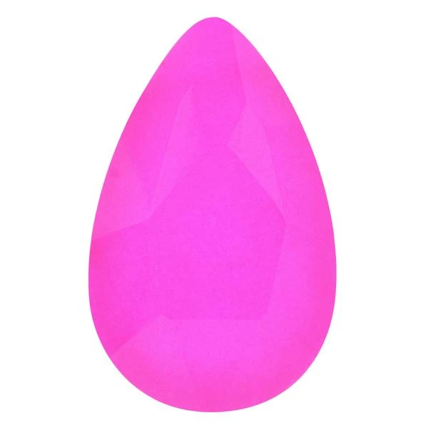 Bling! 2300 Pear Flatback Electric Rose 8x5mm