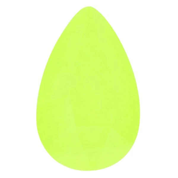 Bling! 2300 Pear Flatback Electric Yellow 8x5mm