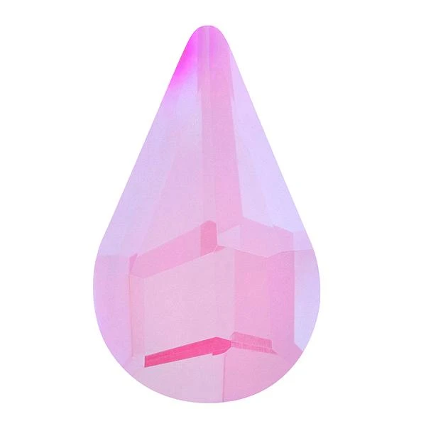 Bling! 2300 Pear Flatback Raspberry MI 8x5mm