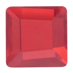 Bling! 2400 Square Flatback Light Siam 4mm