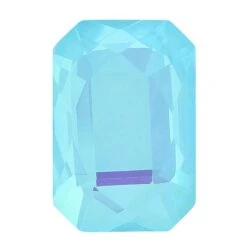 Bling! 2602 Emerald Cut Flatback Ocean MI 6x4mm