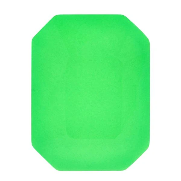 Bling! 2602 Emerald Cut Flatback Electric Green 8x6mm
