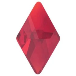 Bling! 2709 Diamond Flatback Light Siam 10x6mm