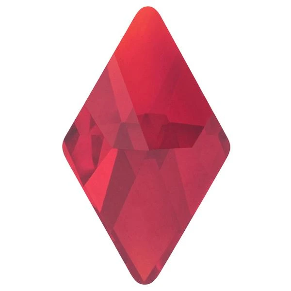 Bling! 2709 Diamond Flatback Light Siam 10x6mm