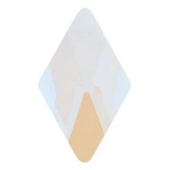 Bling! 2709 Diamond Flatback White MI 10x6mm