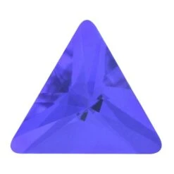 Bling! 2711 Triangle Flatback Sapphire 5mm