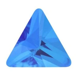 Bling! 2711 Triangle Flatback Azure MI 7mm