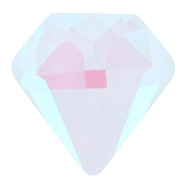 Bling! 2769 Icon Diamond Flatback White MI 7mm