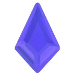 Bling! 2771 Kite Flatback Sapphire 8x5 Mm