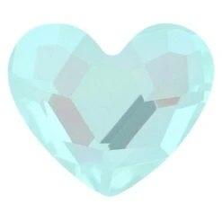 Bling! 2808 Heart Flat Back Mint MI 6x5mm