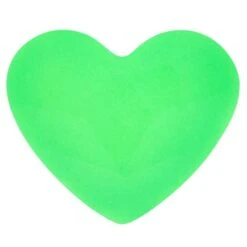 Bling! 2808 Heart Flat Back Electric Green 6x5mm