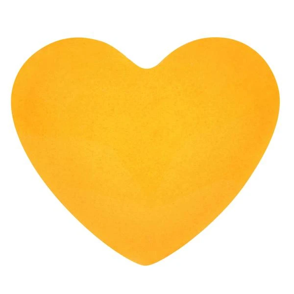 Bling! 2808 Heart Flat Back Electric Orange 6x5mm