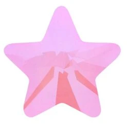 Bling! 2816 Star Flat Back Bubblegum MI 6mm