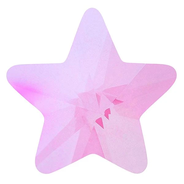 Bling! 2816 Star Flat Back Raspberry MI 6mm