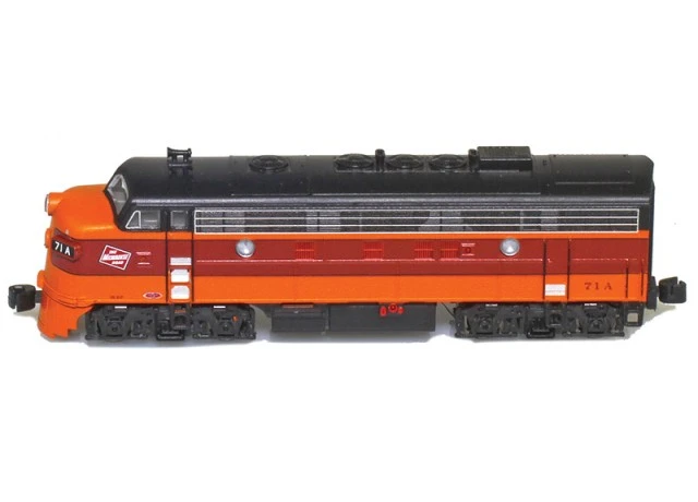 AZL 63005-2 Milwaukee Road EMD F7A #71A - Image 2