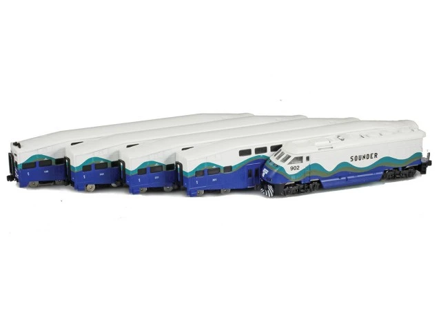 AZL 7005-2 F59PHI Sounder Full Set | Bombardier Cars #905 - Image 2