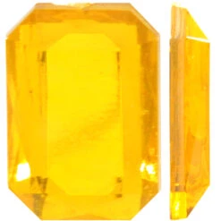 LEAD FREE Acrylic (Lucite) Rectangle Rhinestones 18mm X 13mm