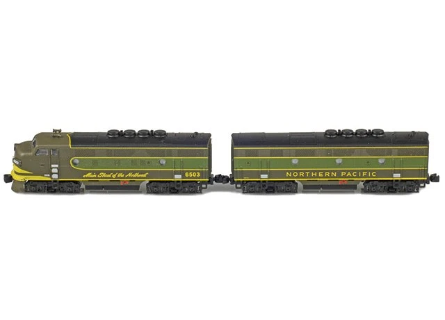AZL 62918-2 Northern Pacific F3 A-B Set | #6504, #6504B - Image 2