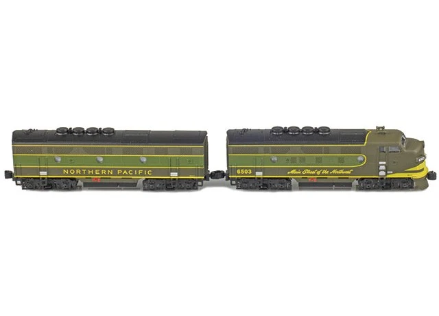 AZL 62918-2 Northern Pacific F3 A-B Set | #6504, #6504B - Image 3