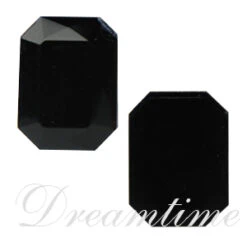 LEAD FREE Acrylic (Lucite) Rectangle Rhinestones 40mm X 30mm