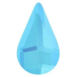 Bling! 2300 Pear Flatback Azure MI 6x4mm