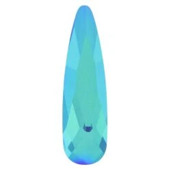 Bling! 2304 Raindrop Flatback Azure MI 10x3mm