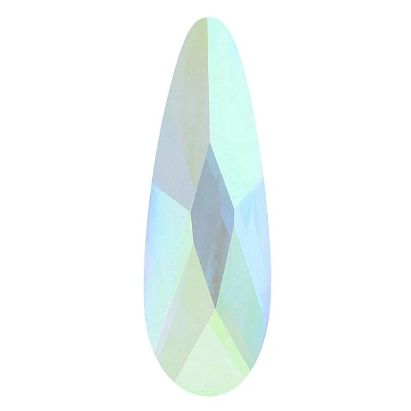 Bling! 2304 Raindrop Flatback Crystal AB 6x1.7mm