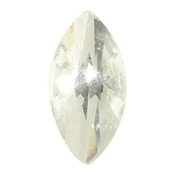 Spark Navette Flat Back Crystal 8x4mm