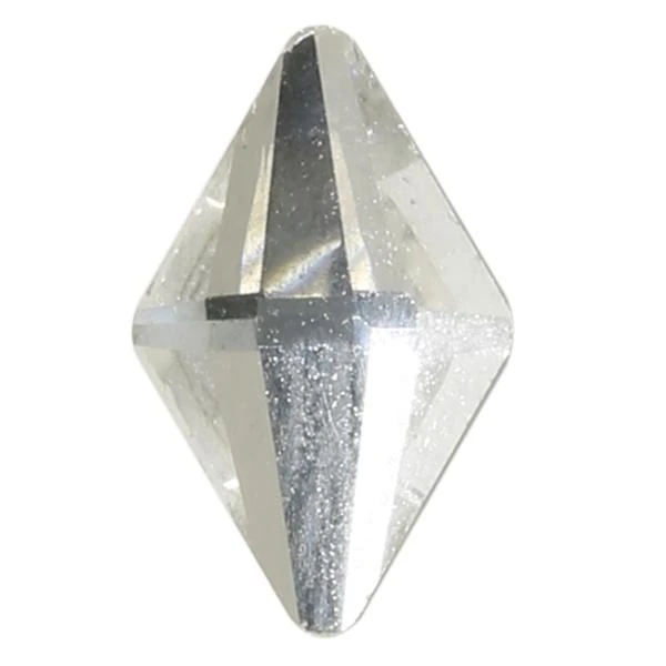 Spark Diamond Shaped Flat Back Crystal 8x5mm