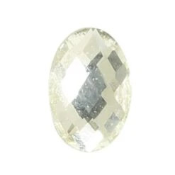 Spark Oval Flat Back Crystal 6x4mm