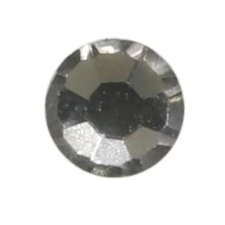 Spark Flat Back Rhinestone Black Diamond SS3
