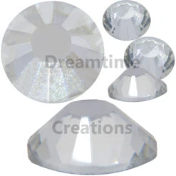 Spark Flat Back Rhinestone Crystal SS5
