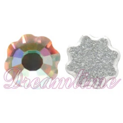 Preciosa Flower Flatback Rhinestones 10ss