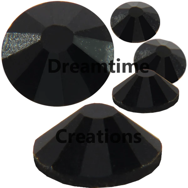 Bling! 2088 Flatback Rhinestones 20ss Jet