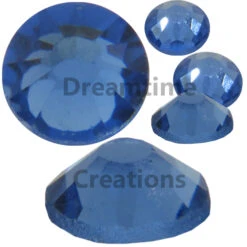 Bling! Flatback Rhinestones 16ss Light Sapphire