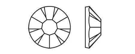 Preciosa MC MAXIMA Flat Back Amethyst Ss5 - Image 2