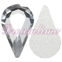 Preciosa Machine Cut Pear Shape Rhinestone Crystal 10x6mm