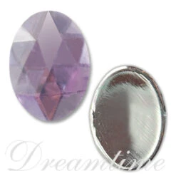 Acrylic (Lucite, Plexiglass) Oval Rhinestones 14mm X 10mm