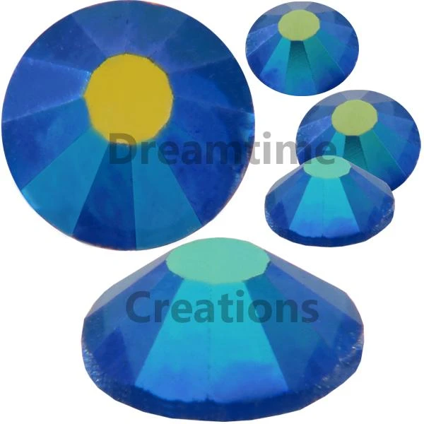 Bling! 2088 Flatback Rhinestones 30ss Sapphire AB