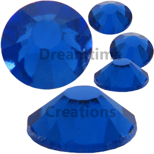 Bling! Flatback Rhinestones 16ss Sapphire