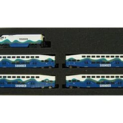 AZL 7005-2 F59PHI Sounder Full Set | Bombardier Cars #905